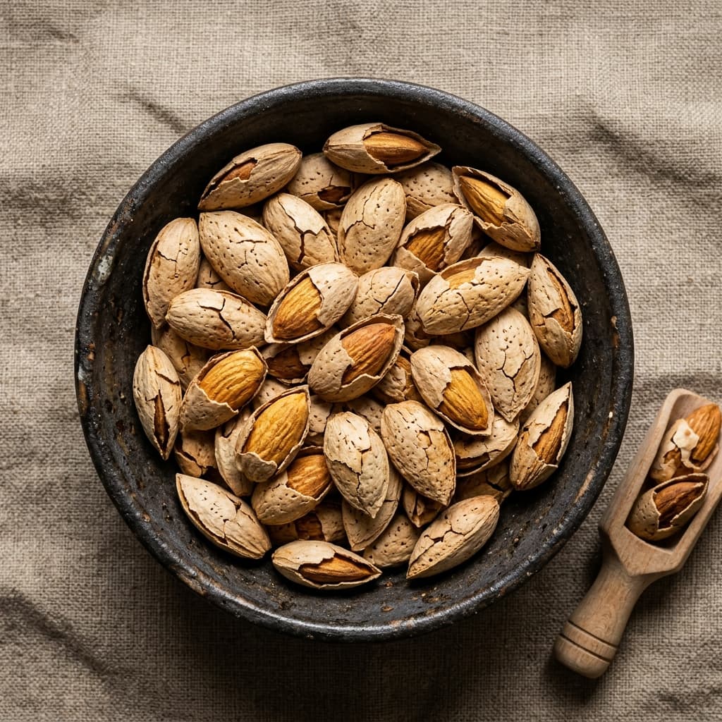 Himalayan Kagzi In-Shell Roasted Almonds